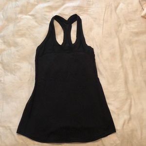 Lululemon black tank top